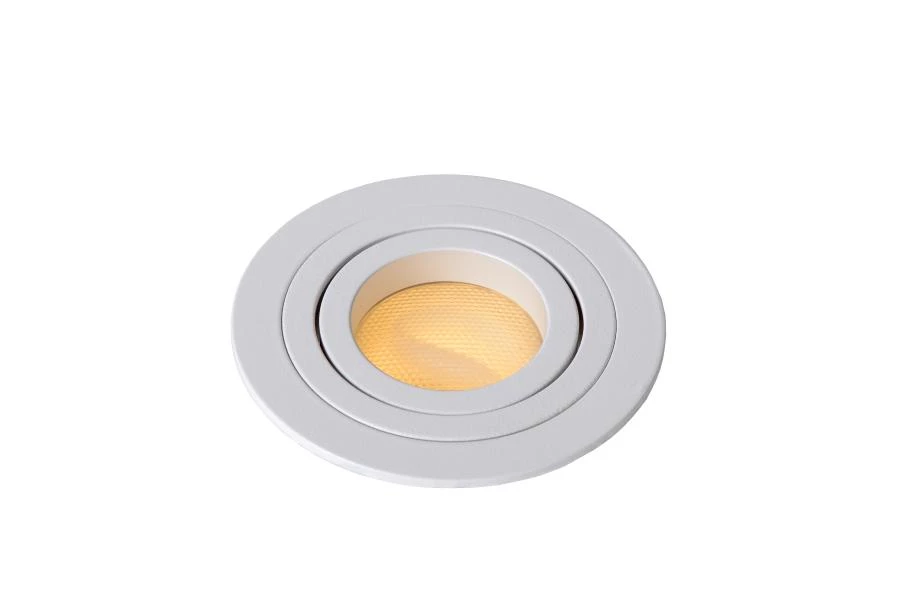 Lucide TUBE - Recessed spotlight - Ø 9,2 cm - 1xGU10 - White - detail 1